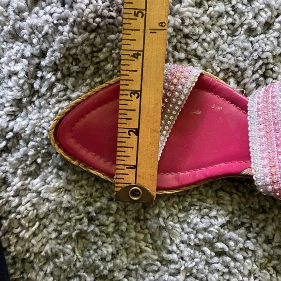 Costa Blanca pink wedge size 10 - Picture 12 of 13